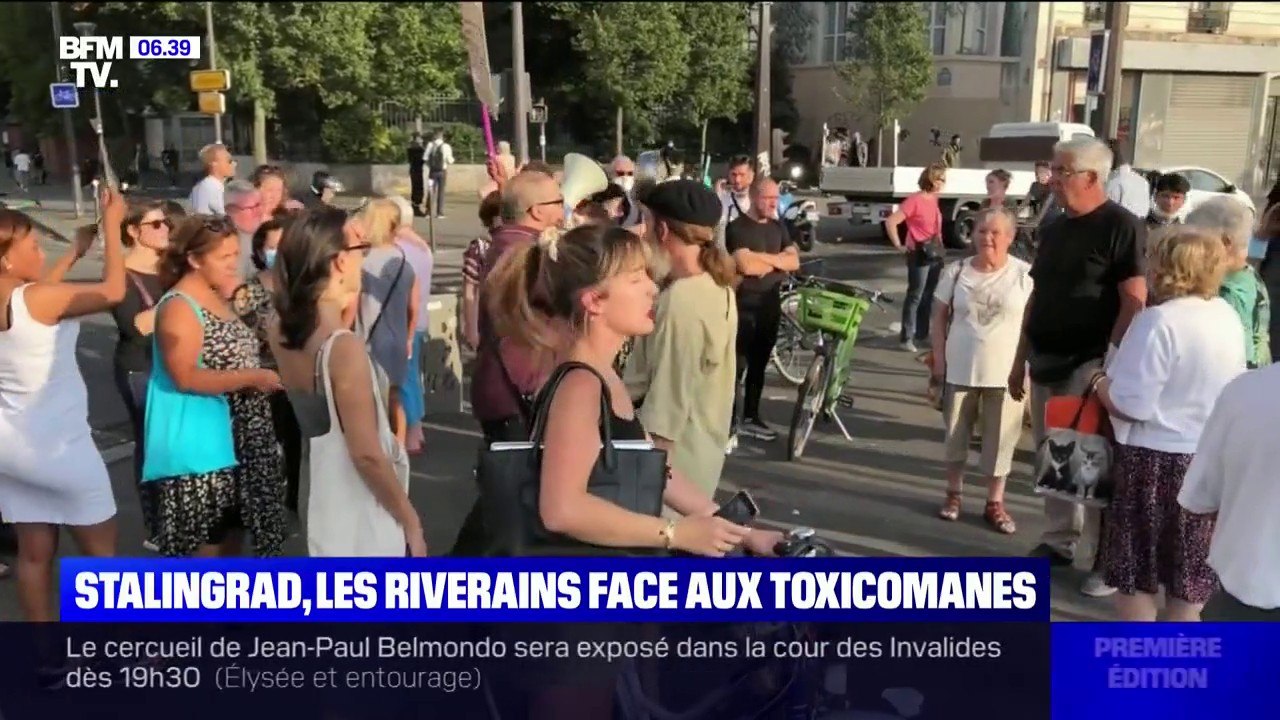 Paris: les riverains du quartiers de Stalingrad font face aux toxicomanes