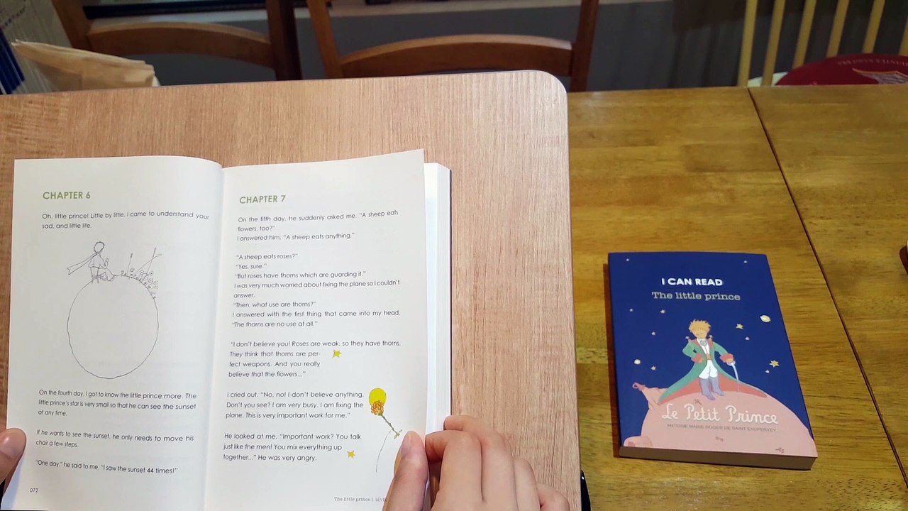 LEVEL2-6  英語版 星の王子さま 私も読めるI CAN READ シリーズ