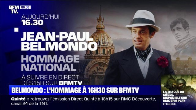 Comment va se dérouler l'hommage national à Jean-Paul Belmondo, ce jeudi aux Invalides ?