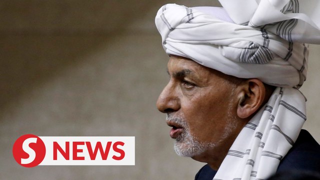 Exiled Ghani apologises to Afghan people