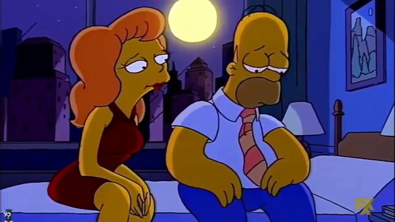Homero Simpson y Margo