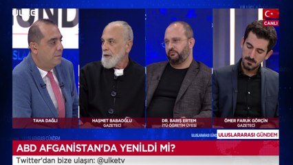 Uluslararası Gündem - Haşmet Babaoğlu | Barış Ertem | Ömer Faruk Görçin | 8 Eylül 2021