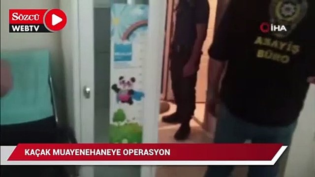 Esenyurt'ta kaçak muayenehaneye operasyon: 1 gözaltı