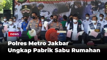 Ada Pabrik Sabu Milik WNA Iran di Tangerang
