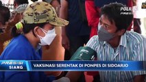Gelar Vaksinasi di Pesantren & Rumah Ibadah, Polresta Sidoarjo Sediakan 1.000 Dosis Vaksin