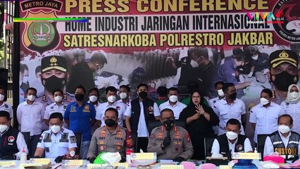 Dapur Kristal Beracun Kelas Super di Perumahan Tangerang