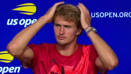 US Open 2021 - Alexander Zverev : "I feel like I was the first player to beat Novak Djokovic in a very big match this year"