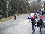 Video Sébastien Loeb frôle un gendarme -