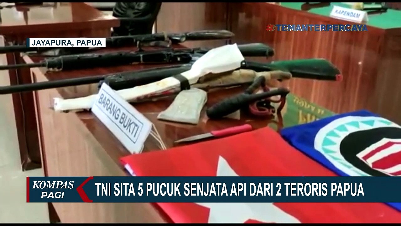 5 Senjata Milik Teroris Papua Ini Didapat dari Papua Nugini