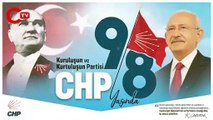 CHP'den  98'inci kuruluş yıl dönümünü paylaşımı