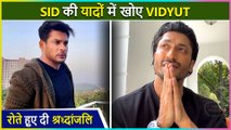 Vidyut Jammwal Cries Gets Emotional Remembers Sidharth Shukla During Live Chat With Fans