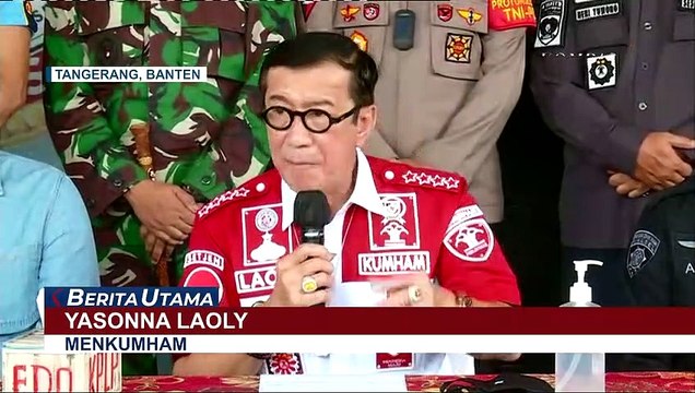 Menkumham Duga Kebakaran Lapas Tangerang Karena Instalasi Listrik