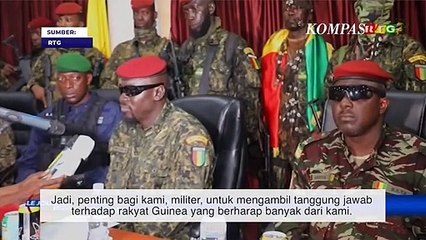 Pemimpin Kudeta Guinea Kolonel Mamadi Doumbouya Temui Sejumlah Pejabat Militer