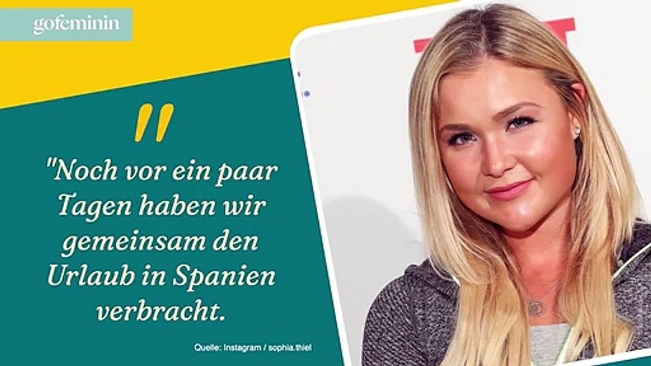 Schicksalsschlag für Sophia Thiel: Sie zieht sich zurück