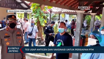 Tes Usap Antigen dan Vaksinasi untuk Persiapan PTM