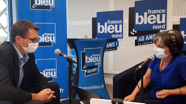 Inauguration du nouveau port de Calais : François Quandalle, directeur de chantier du groupement constructeurs, sur France Bleu Nord