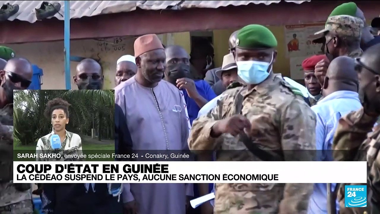 Coup d'État en Guinée : les Guinéens "sont entre espoir et prudence"