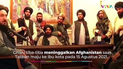 Kabur dari Afghanistan, Ashraf Ghani Minta Maaf