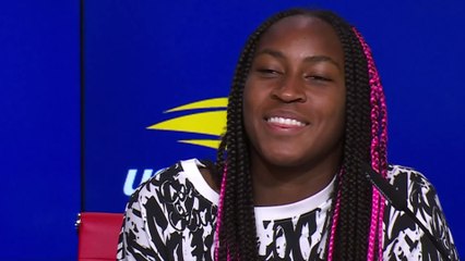 US Open 2021 - Coco Gauff : "Just to show the world that this new generation, Gen Z, we're coming and we're coming strong"