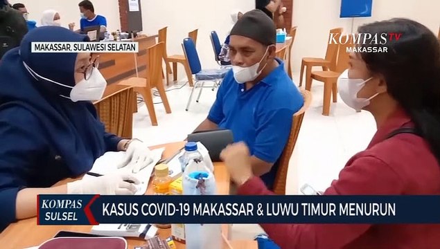 Kasus Covid-19 Makassar & Luwu Timur Menurun
