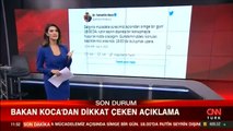 SON DAKİKA: Bakan Koca'dan heyecanlandıran paylaşım! Saat 18.00'de açıklama yapacak...