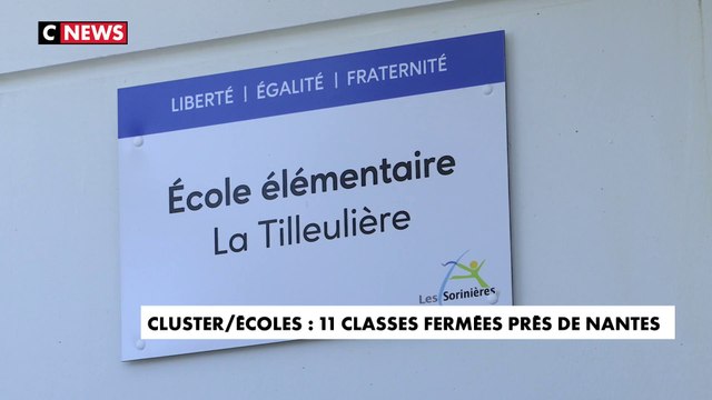 Clusters dans les écoles : 11 classes fermées à Nantes