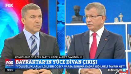 Davutoğlu da 17-25 Aralık’ı anlattı: Sayın Erdoğan’a ‘yapmayın’ dedim
