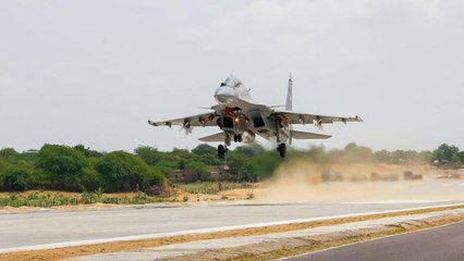 Union Ministers inaugurates airstrips on National Highway