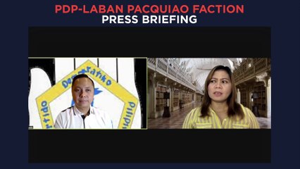 Duterte no longer represents PDP-Laban values – Pacquiao faction