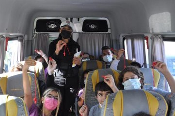 BURSA'DA EKSİĞİ TESPİT EDİLEN ÖĞRENCİ SERVİSLERİ TRAFİKTEN MEN EDİLDİ