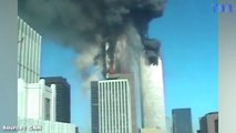 Une vidéo montre un moment où des étudiants américains ont été victimes d'une attaque du 11 septembre contre un film et ont fui leur propre immeuble