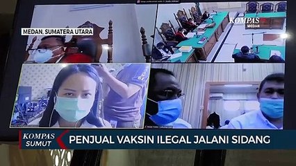 PN Medan Gelar Sidang Perdana Kasus Penjualan Vaksin Ilegal