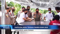 Kapolda Jateng Panen & Tabur 3.000 Benih Ikan di Polsek Jajaran Polres Sukoharjo
