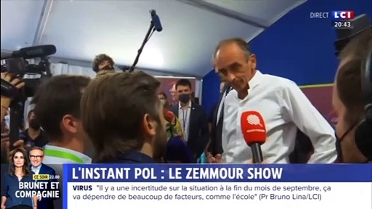 Eric Zemmour répond à LCI