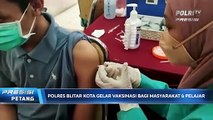 Polres Blitar Kota Gelar Vaksinasi untuk Masyarakat & Pelajar SMK Santo Yusuf