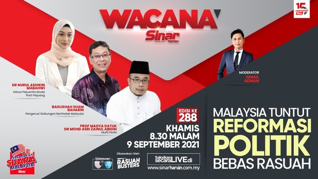 [LIVE] Malaysia tuntut reformasi politik bebas rasuah