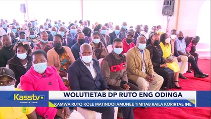 DP RUTO ON OPPOSITION