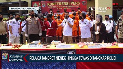 Tewaskan Seorang Nenek, Pelaku Jambret Diringkus Polisi