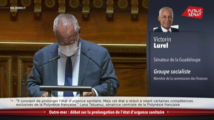 Etat d'urgence Outre-mer: ce texte seul « ne sera pas suffisant » pour Victorin Lurel