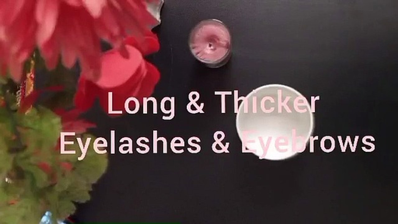 Long and thicker Eyebrows & Eyelashes | SkincareRemedies
