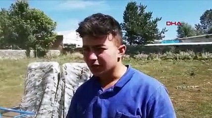 Kars'ta 17 yaşındaki genç, hurdadan topladığı malzemelerle ATV yaptı