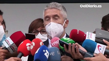 Marlaska dice que se enteró "ayer por la tarde" que la denuncia del joven de Malasaña era falsa