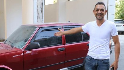 Arabasının çalındığını sanan vatandaş, gerçeği öğrenince alkole tövbe etti