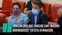 La afirmación de Errejón con la que cree que muchos monárquicos 