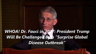There will be a surprise outbreak! D r. F a u c i  in 2017