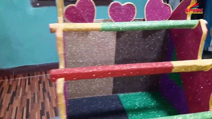 Bangles earrings holder making || Cute earring holder || Earring storage ideas