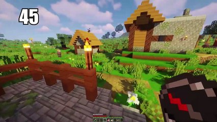 50 EASY Minecraft SURVIVAL TIPS! Ultimate Guide 2021 to All