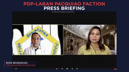Duterte's father-daughter arrangement scripted – PDP-Laban Pacquiao faction