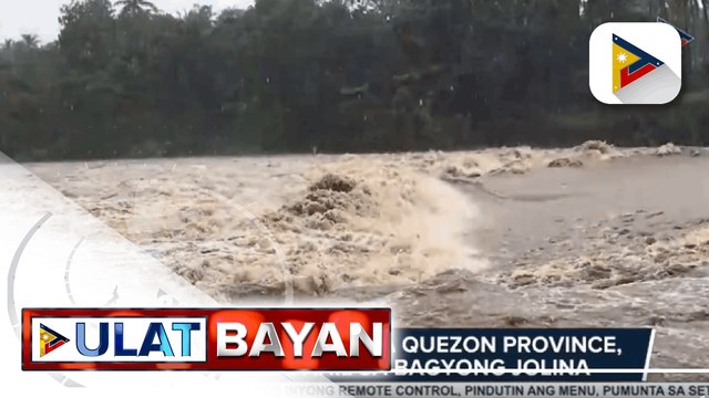 Higit 4-K pamilya sa Quezon Province, inilikas dahil sa Bagyong Jolina