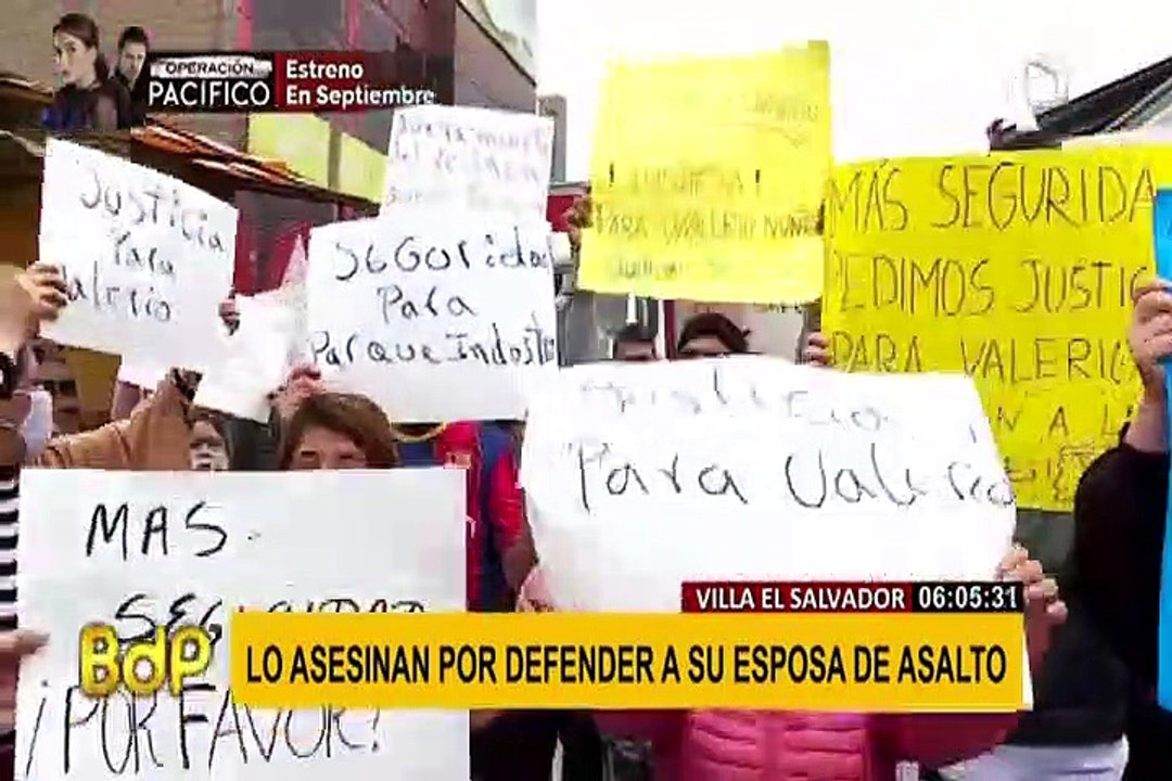 Asesinan a hombre por defender a su esposa de un asalto en VES